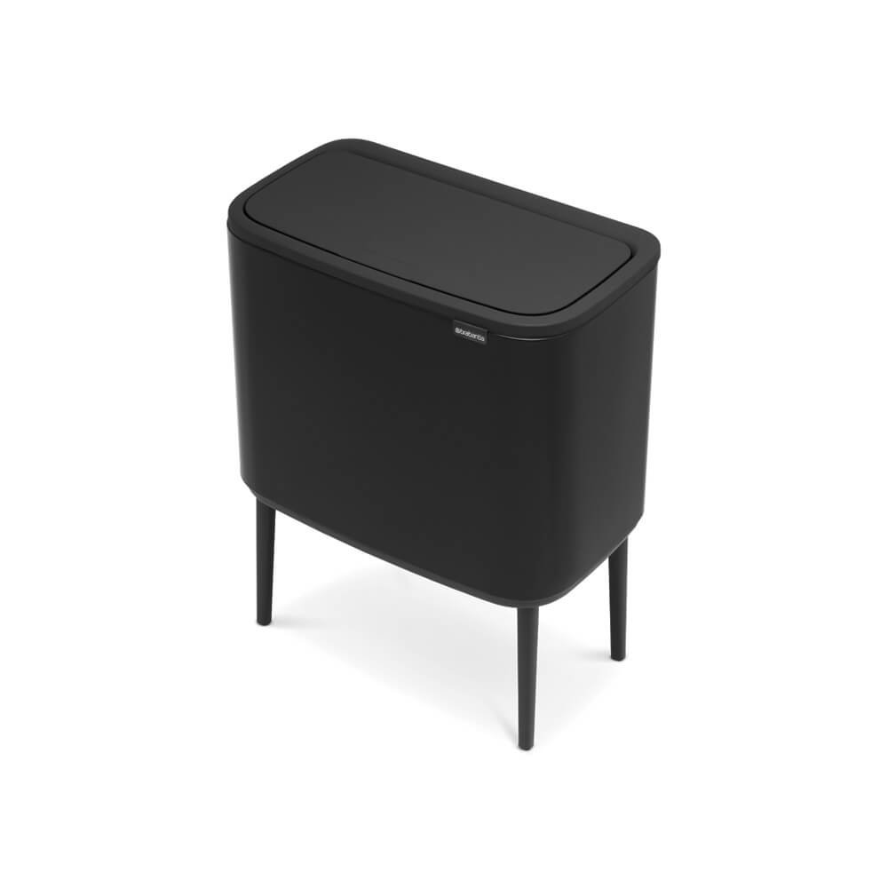 Afvalemmer BRABANTIA 316203 Bo Touch Bin 11+23L Matt Black