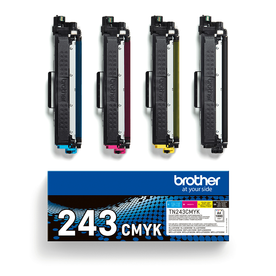 Toner BROTHER TN243CYMK multi-packblack and colour