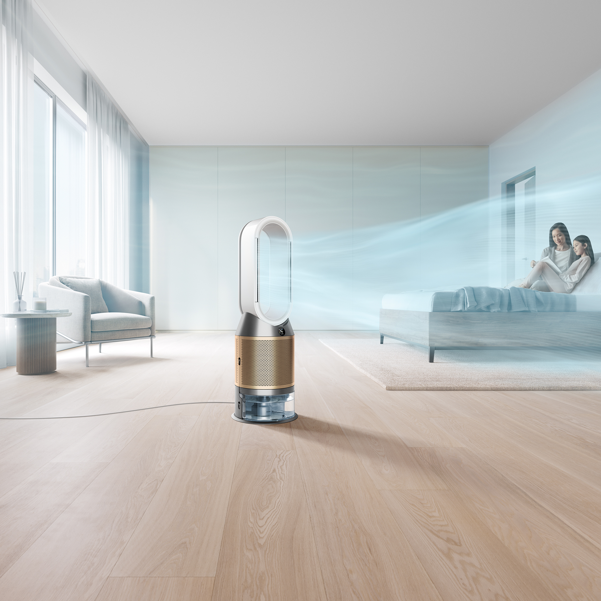 Luchtreiniger-bevochtiger DYSON PH04 Pure Humidify+Cool Form