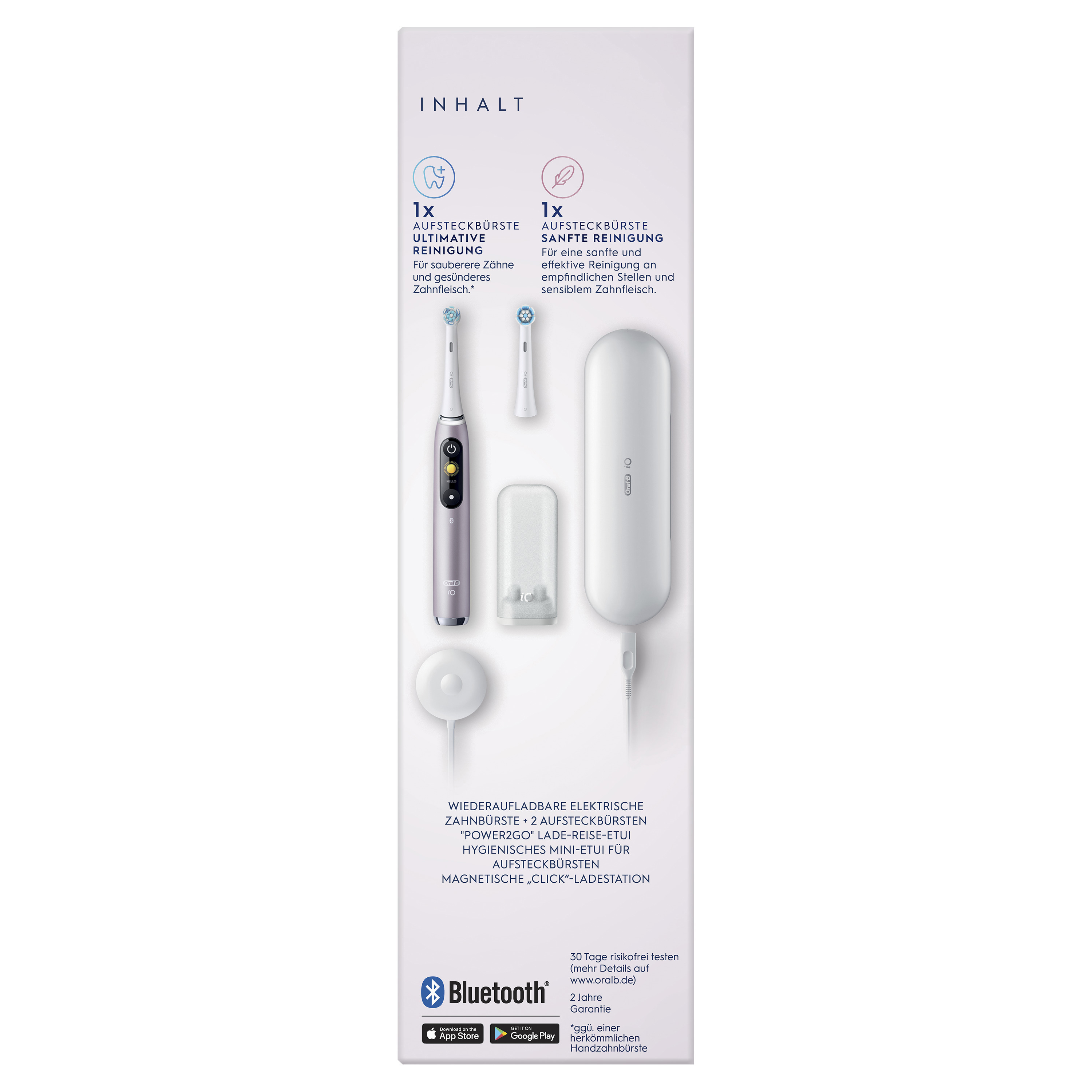 Oral-B iO Series 9n Volwassene Roterende-oscillerende tandenborstel Roze