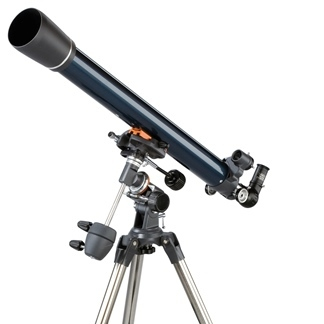 Celestron Astromaster 70EQ Réfracteur 165x Noir