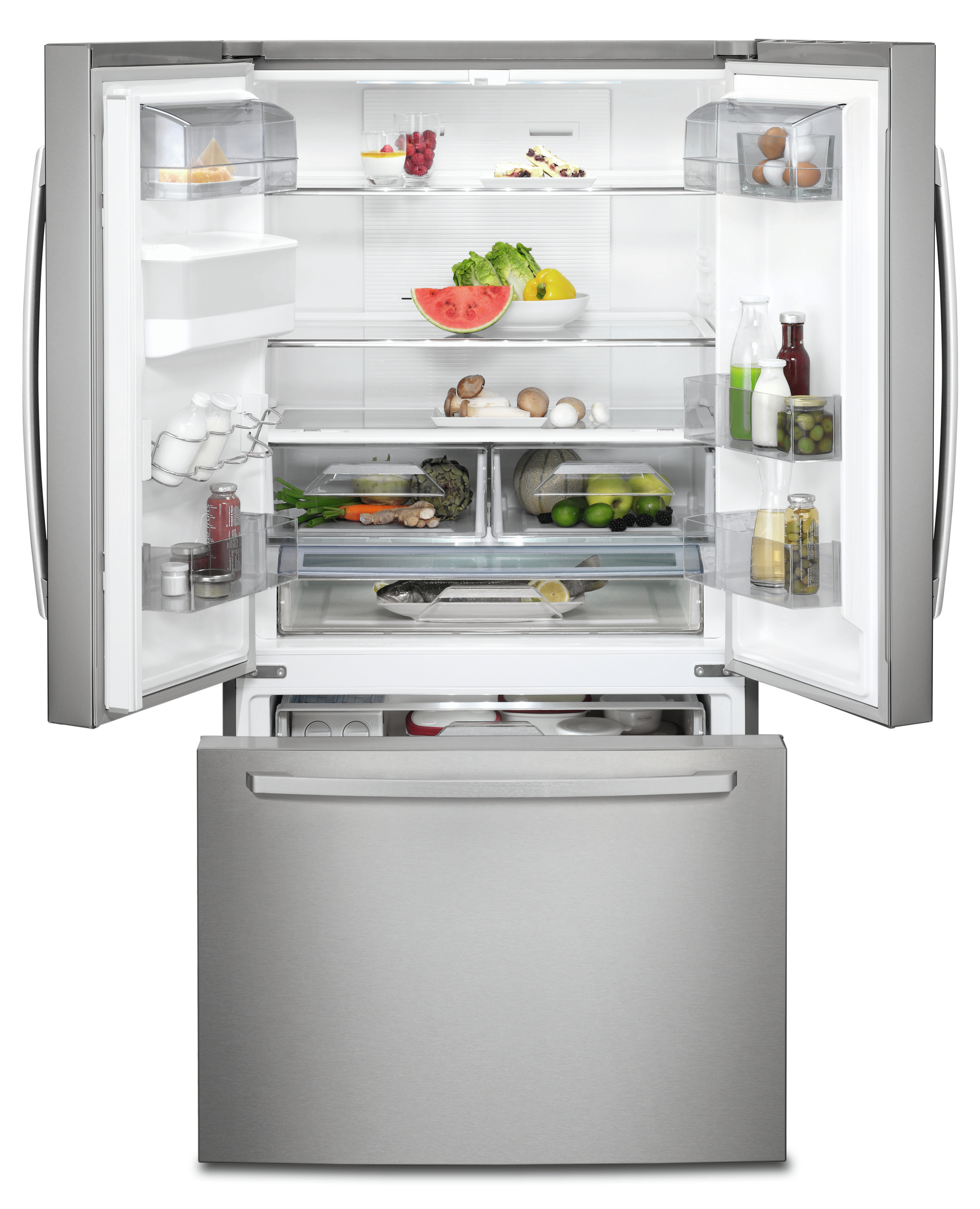 AEG RMB86321NX frigo américain Pose libre 577 L F Acier inoxydable