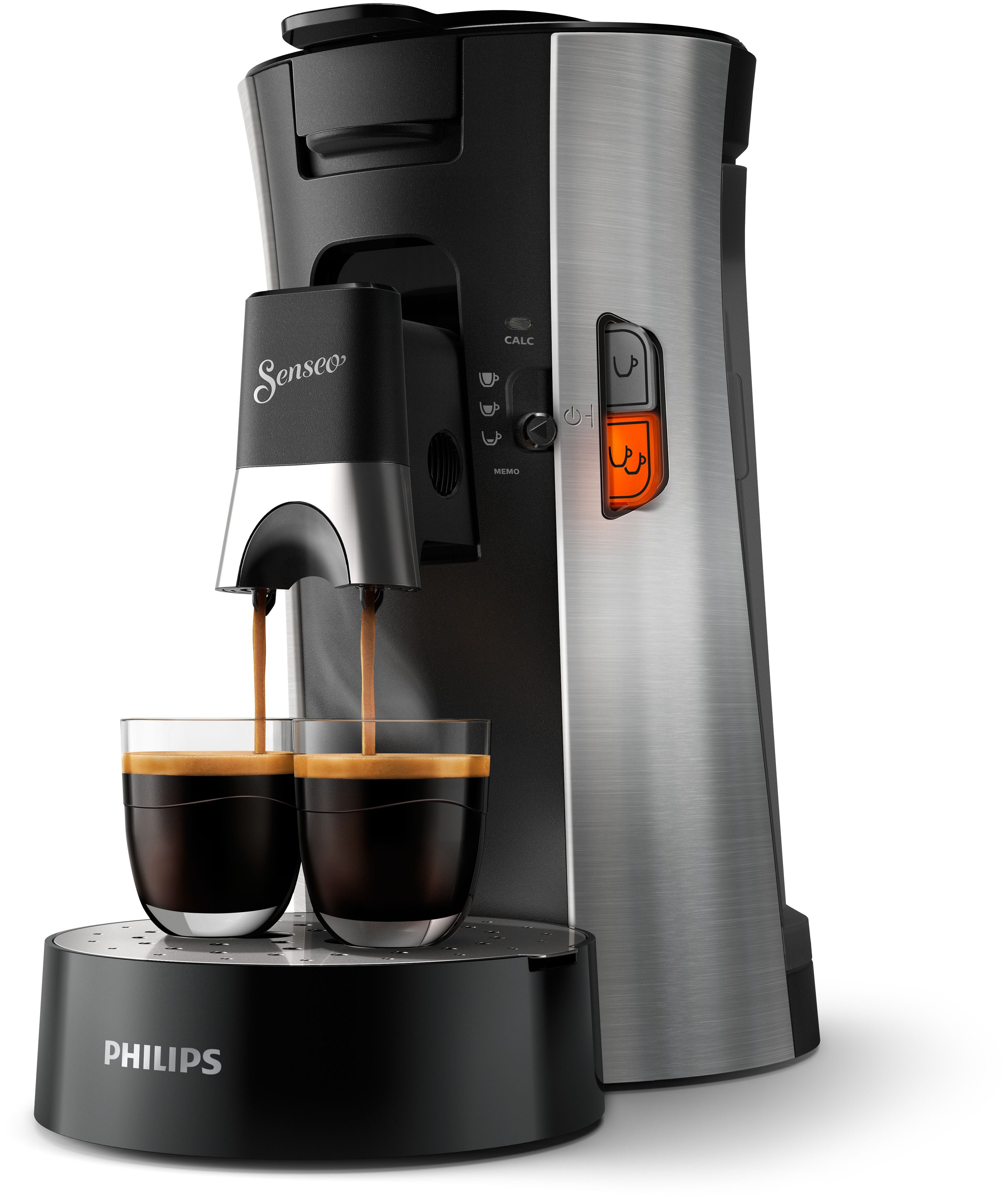 Koffiepadmachine PHILIPS Senseo CSA250/10 Select Metal Black