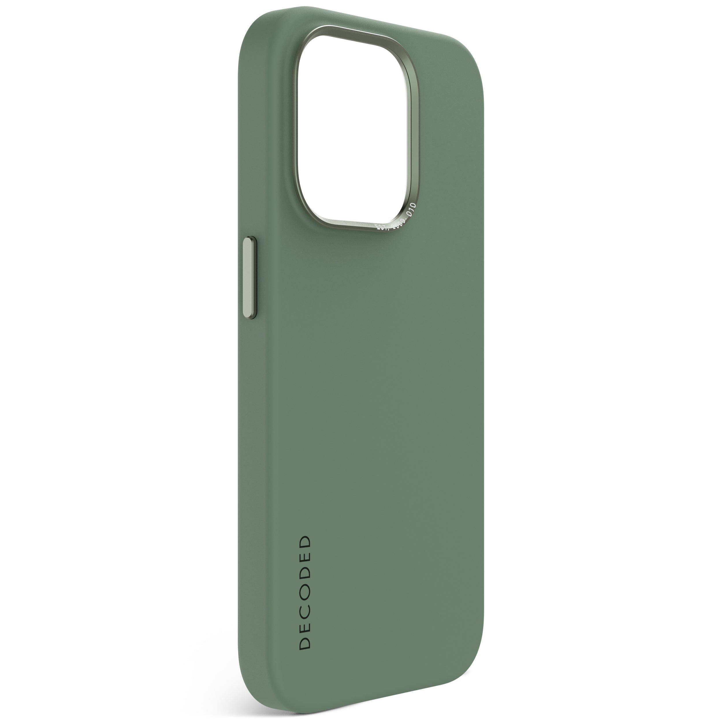 Tas DECODED Silicone Backcover iPhone 15 Pro Sage Leaf