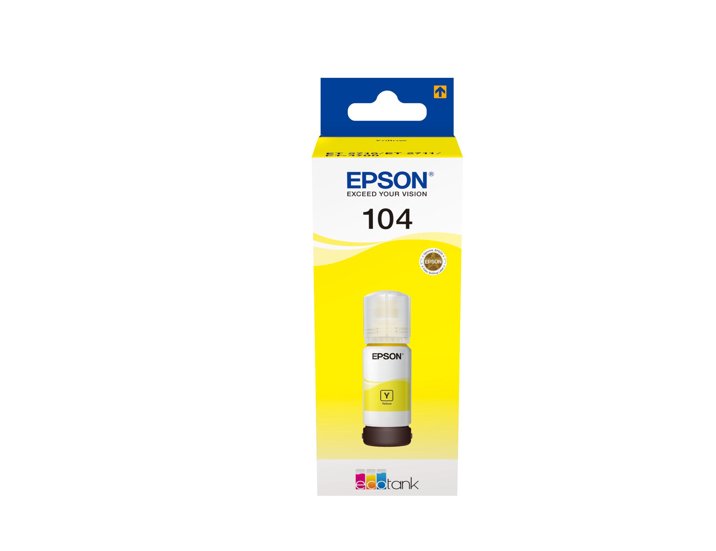 Inktpatroon EPSON C13T00P440 104 EcoTank Yellow