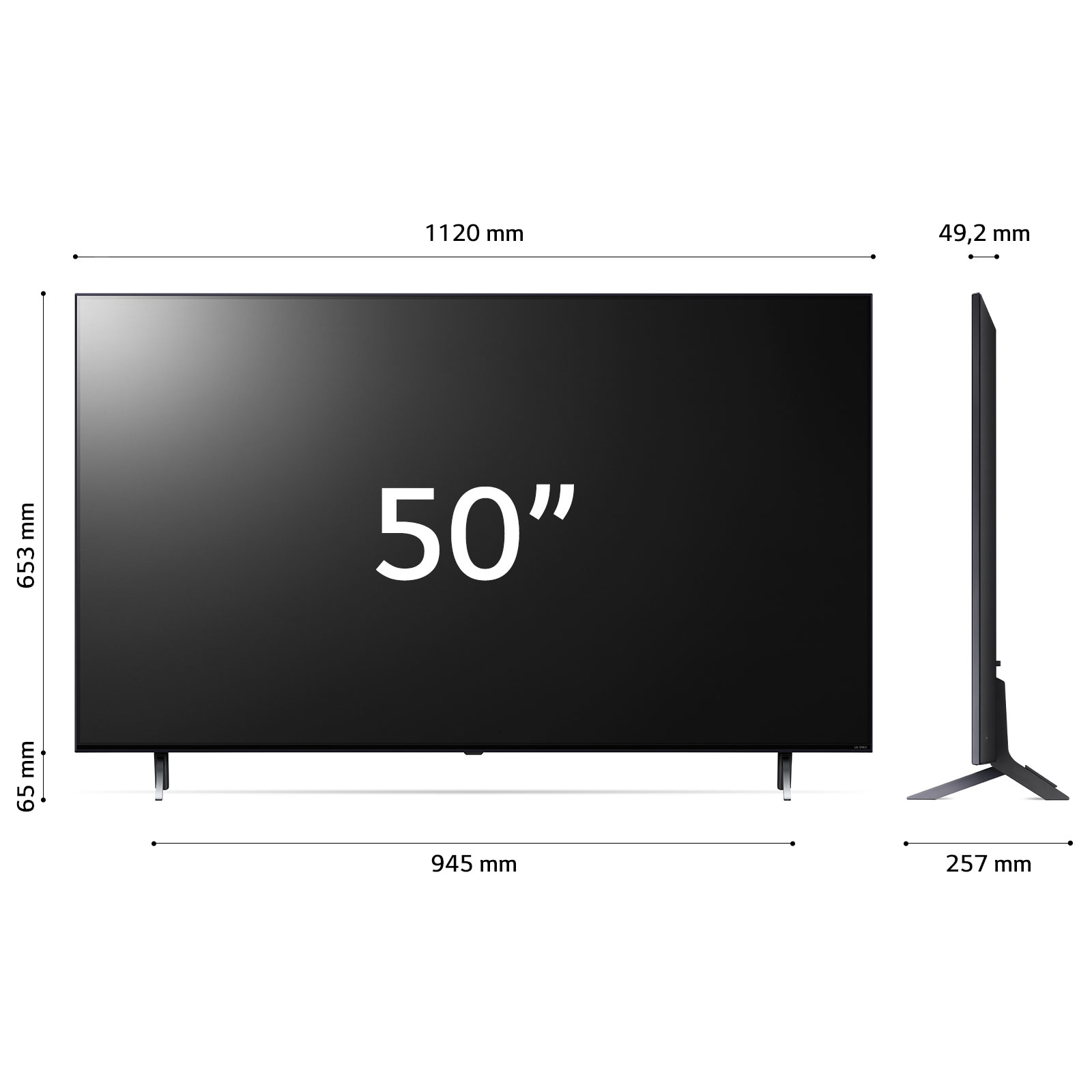 QNED TV LG 50QNED756RA