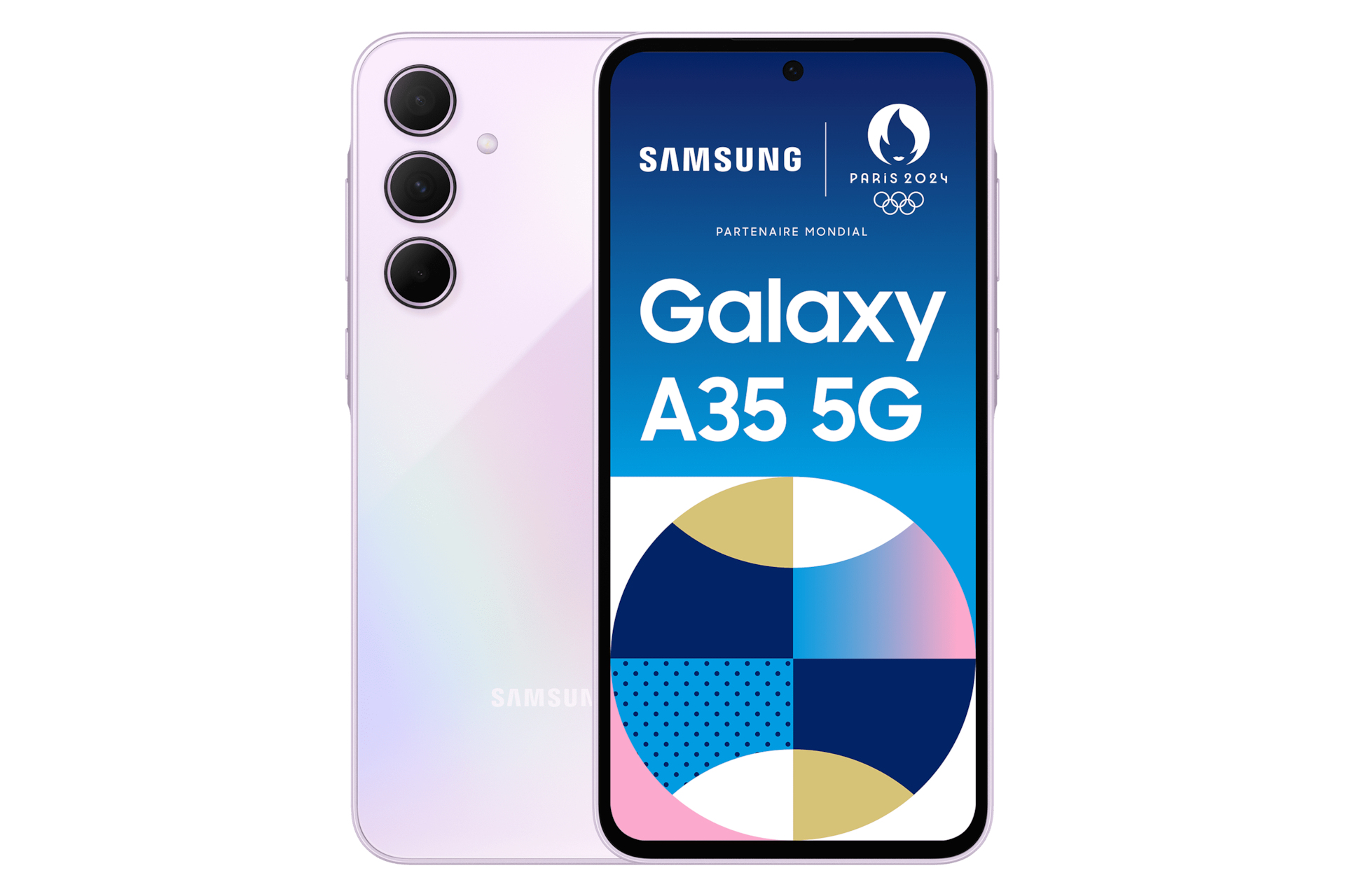 Samsung Galaxy A35 5G 16,8 cm (6.6") Double SIM hybride Android 14 USB Type-C 8 Go 256 Go 5000 mAh Lilas