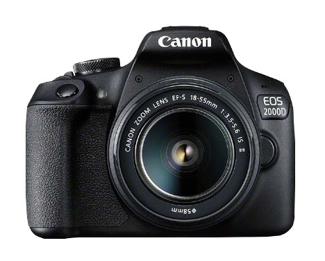 DSLR Canon EOS 2000D 18-55 IS 2728C003