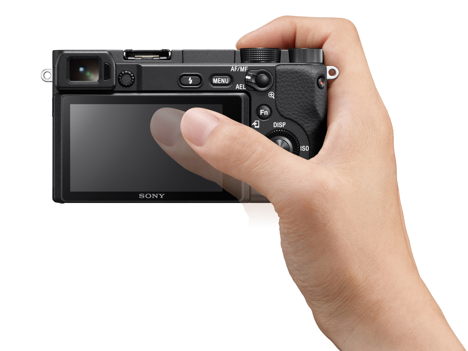 Sony α 6400 + SELP1650 MILC 24,2 MP CMOS 6000 x 4000 Pixels Zwart