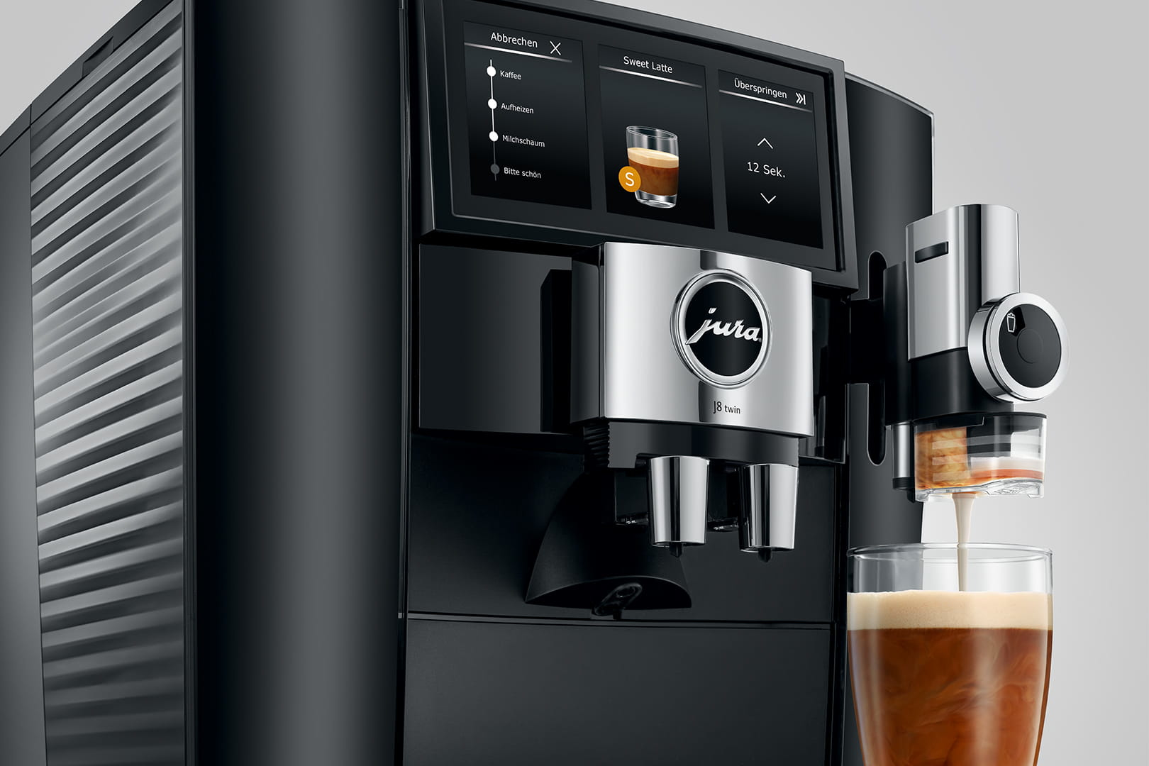 Espresso JURA 15561 J8 Twin Diamond Black (EA)