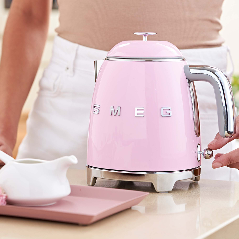 Waterkoker SMEG KLF05PKEU 0,8L Roze