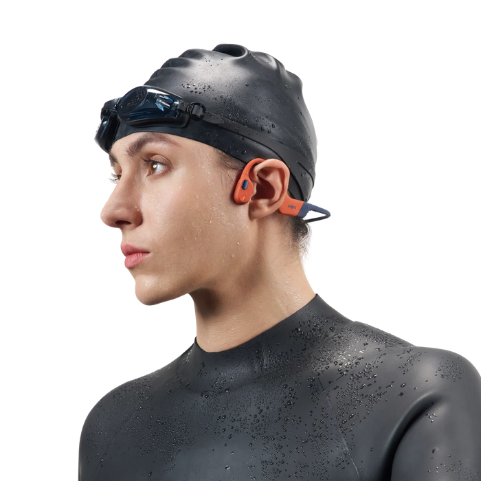 Hoofdtelefoon SHOKZ OpenSwim Pro rood