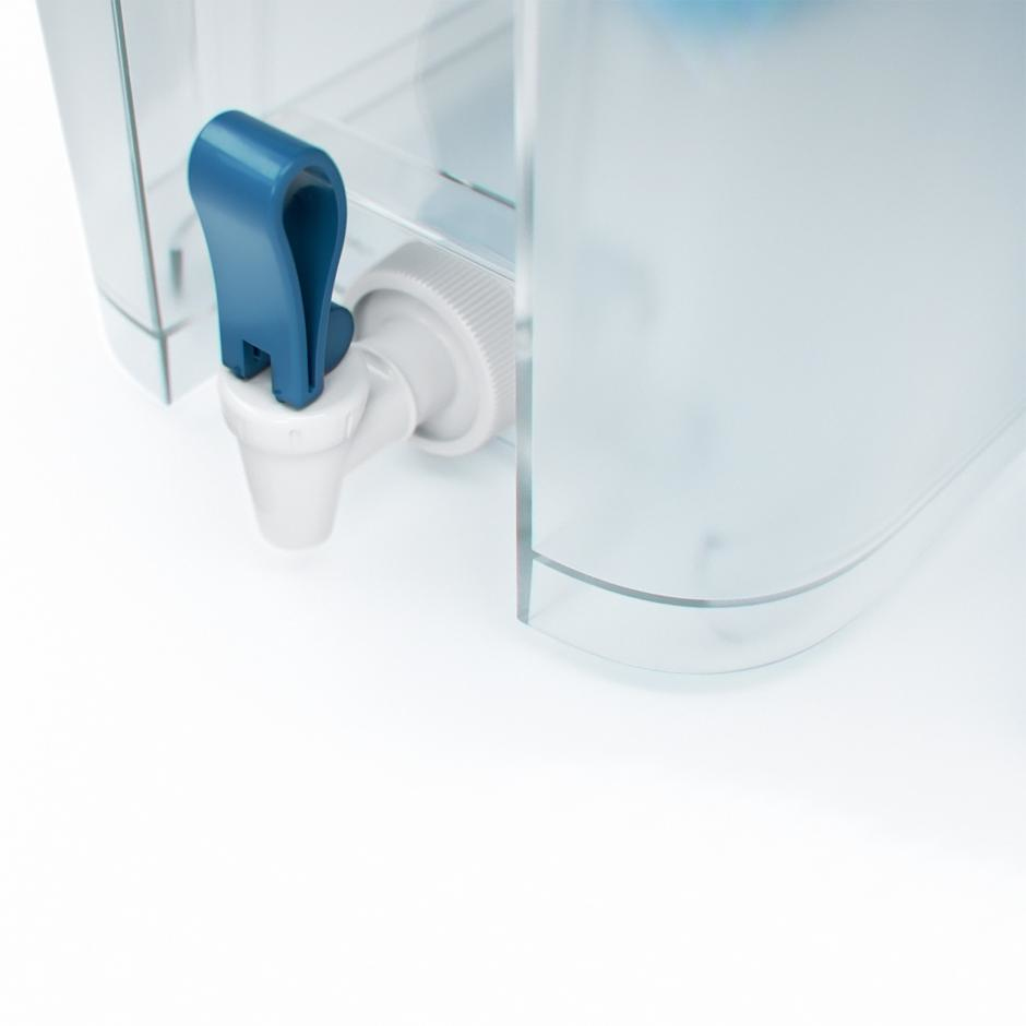 Brita Flow Dispenser-waterfilter 8,2 l Blauw, Transparant