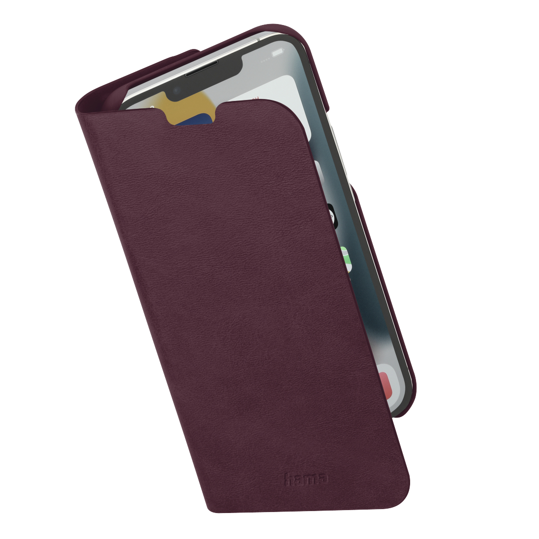 Hama Étui portefeuille Guard Pro pour Apple iPhone 14 Pro, bordeaux