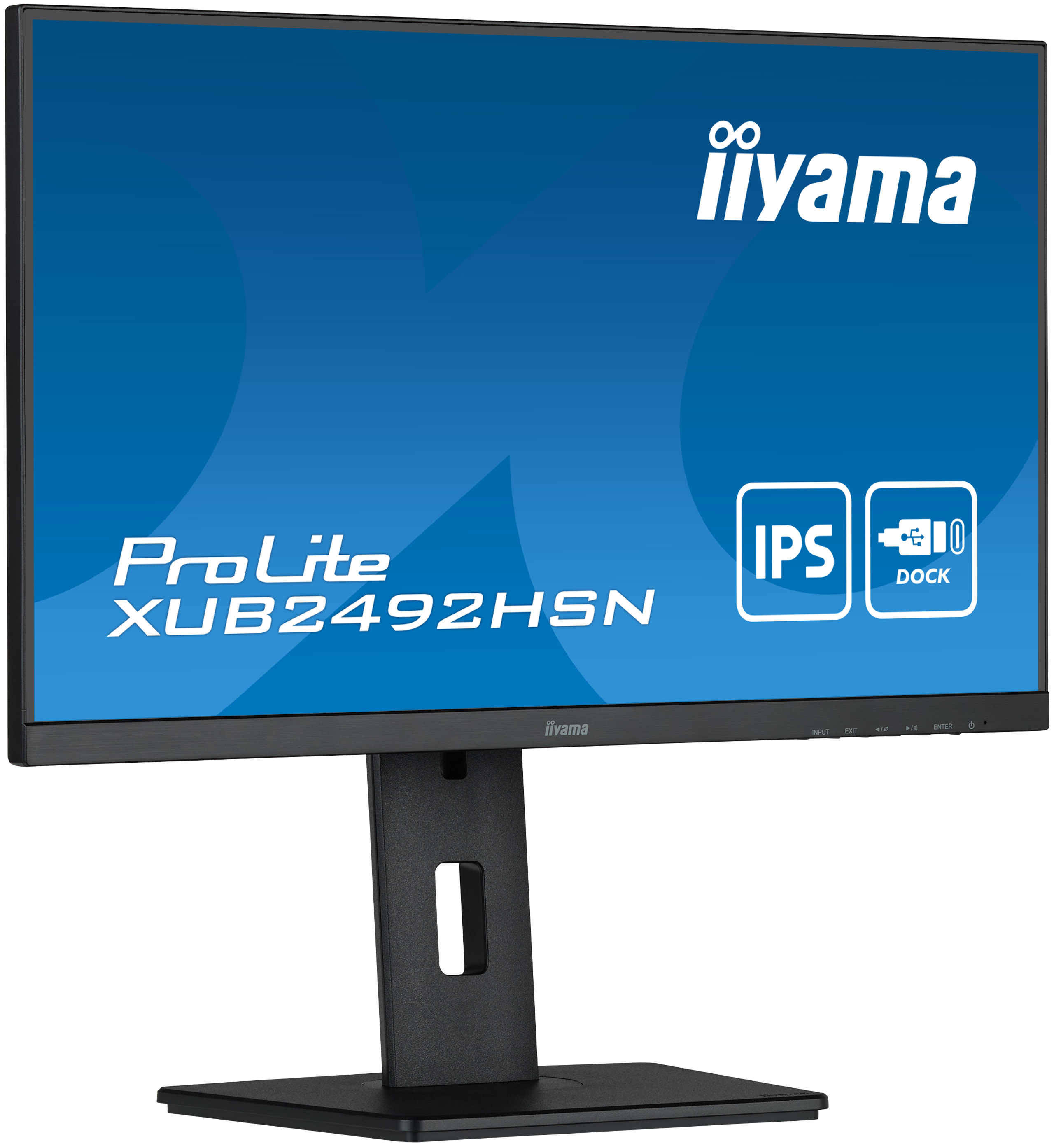 Monitor Iiyama XUB2492HSN-B5 FHD Mat 16:9 75Hz Black