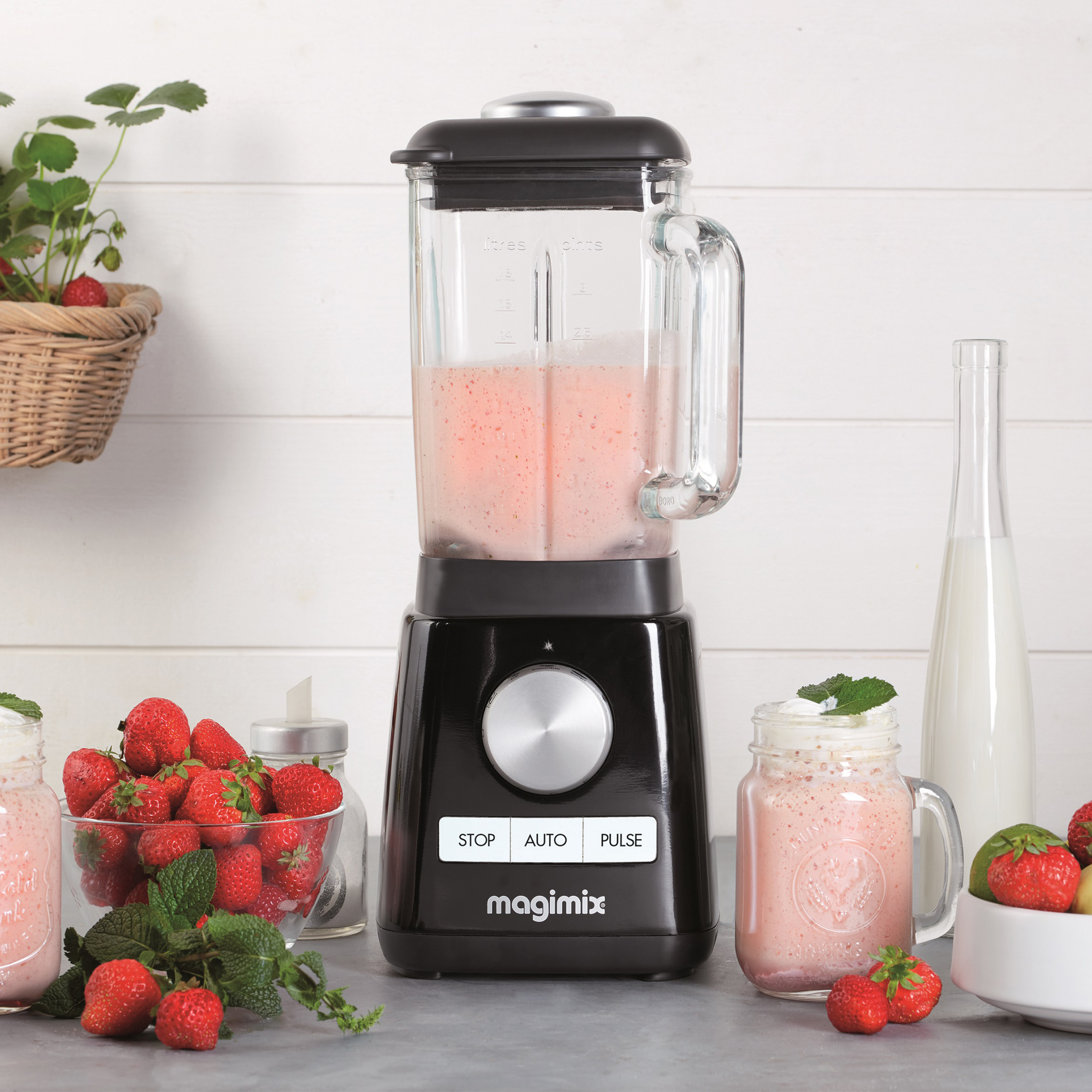 Magimix 11628 blender 1,8 l Blender voor op aanrecht 1300 W Zwart