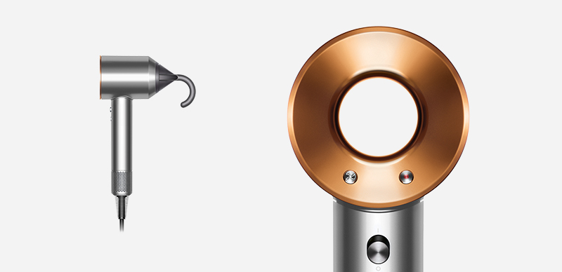 Haardroger DYSON 389922-01 HD07 Supersonic Nickel/Copper