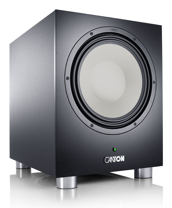 Canton Power Sub 8 Noir Caisson de basse actif 200 W