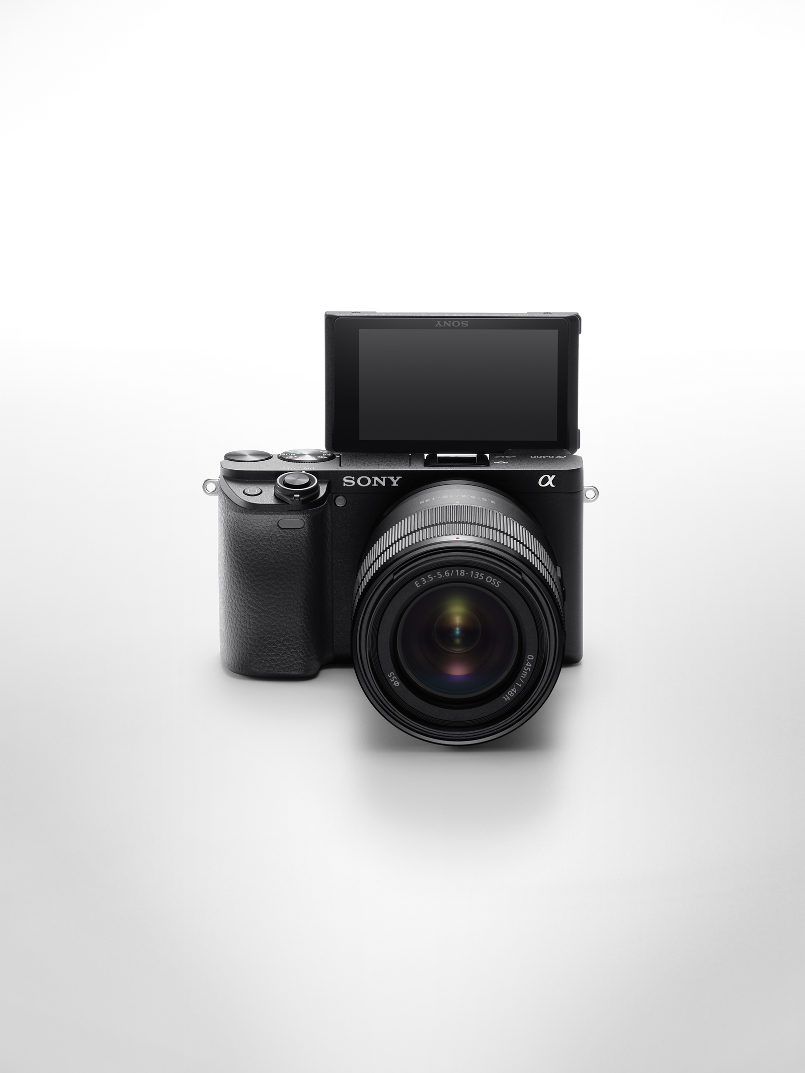 Sony α 6400 + SELP1650 MILC 24,2 MP CMOS 6000 x 4000 Pixels Zwart