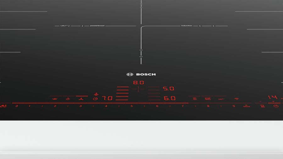 Bosch Serie 8 PXV901DV1E kookplaat Zwart Ingebouwd Inductiekookplaat zones 5 zone(s)