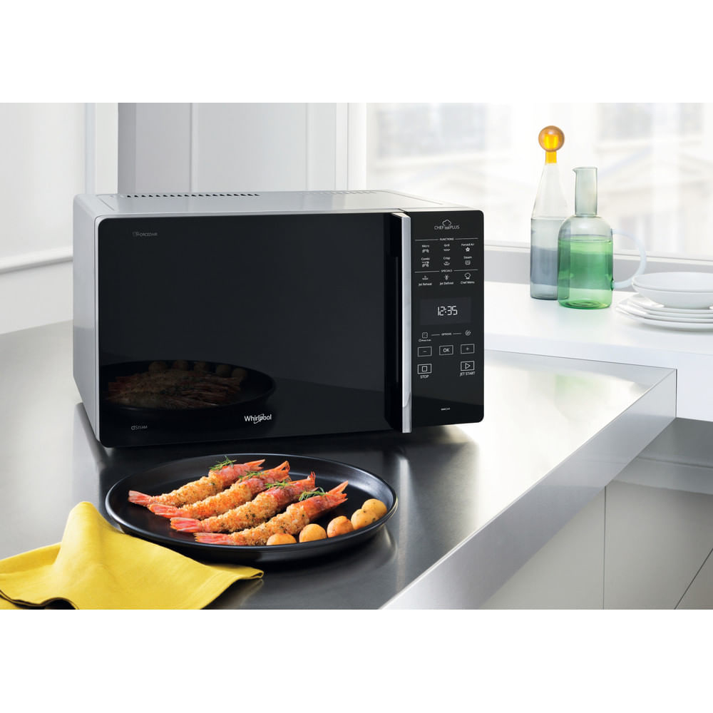 Microgolfoven WHIRLPOOL MCP349SL 25L/800W/grill/crisp/hete l