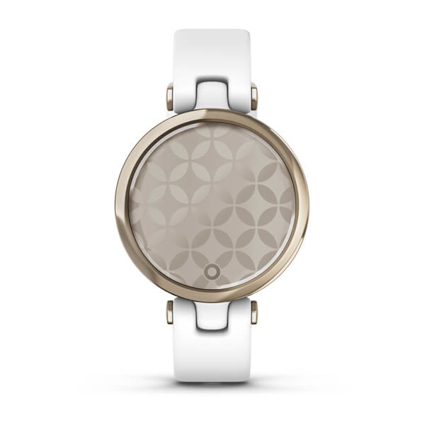 GARMIN LILY CREAMGOLD/WHITE SILICONE