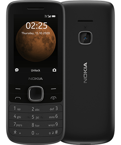 Nokia 225 dual sim zwart