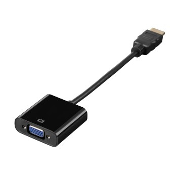 Hama 00083215 video kabel adapter HDMI VGA (D-Sub) Zwart