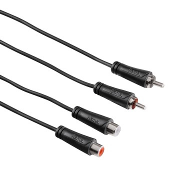 Hama 00122279 audio kabel 10 m 2 x RCA Zwart