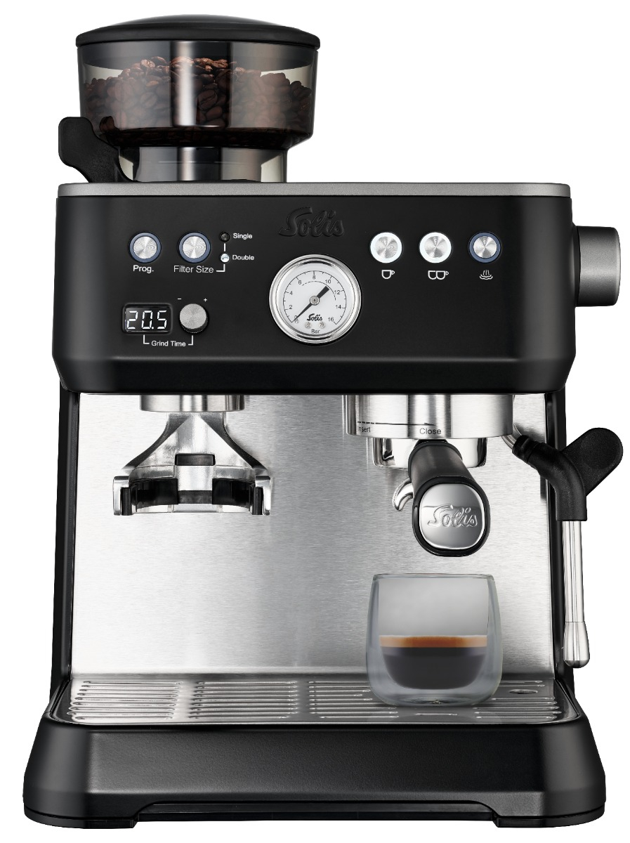 Espressomachine SOLIS 980.70 Grind & Infuse Perfetta Black (Type 1019)