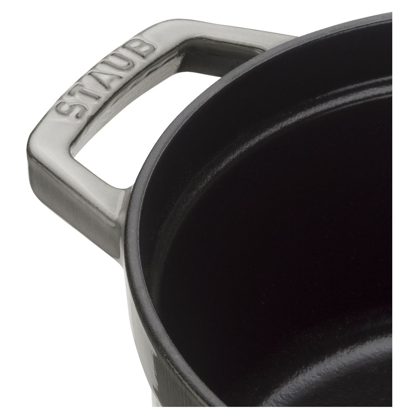 Staub 40509-312-0 casserole à sauce 5,25 L Rond Graphite, Gris