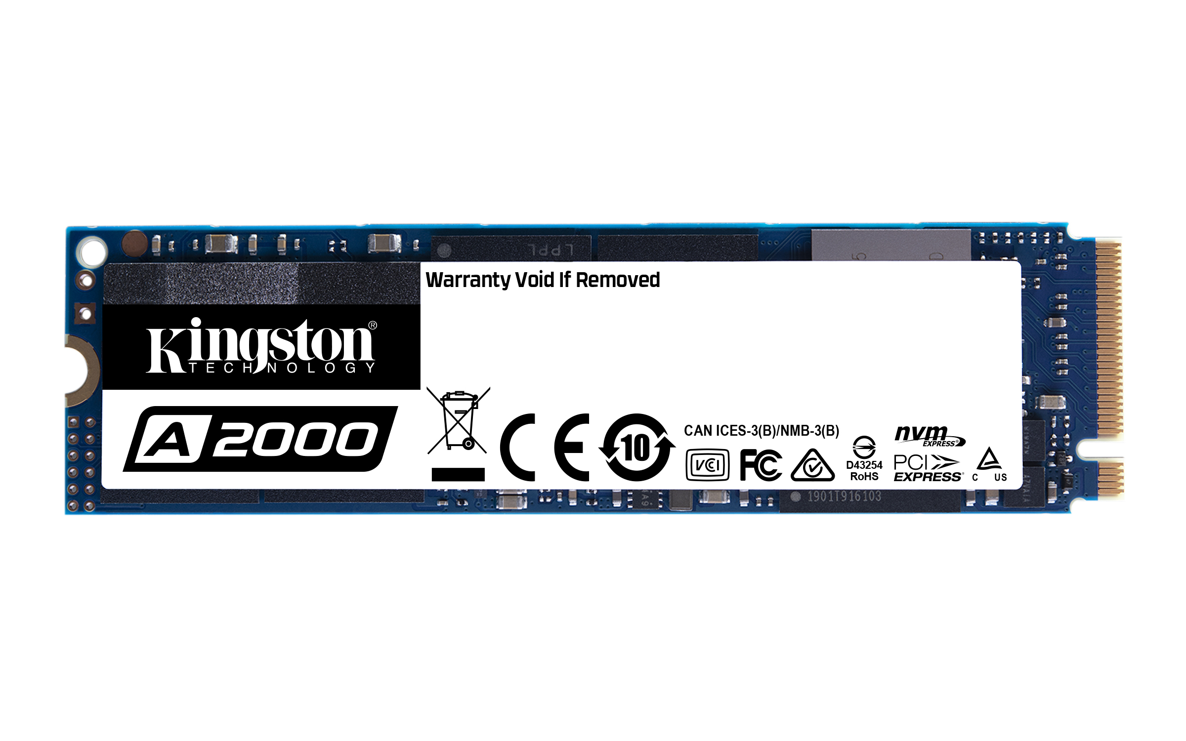 SSD Intern Kingston Technology 1TB SSDNOW A2000 M.2 2280 NVM