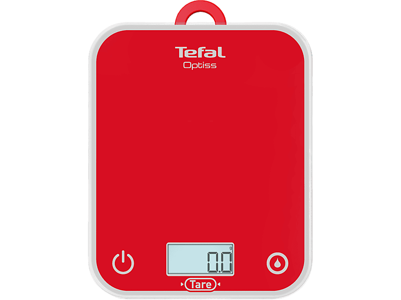 Keukenweegschaal TEFAL BC50U3V0 Optiss / Framboosrood