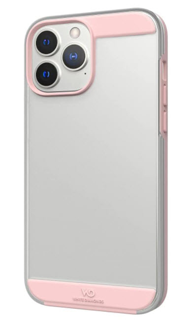 Cover  Innocence Clear  voor iPhone 13 Pro, roségoud