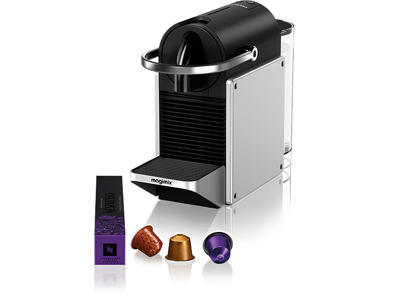 Nespresso MAGIMIX 11327B M113 Pixie zilver