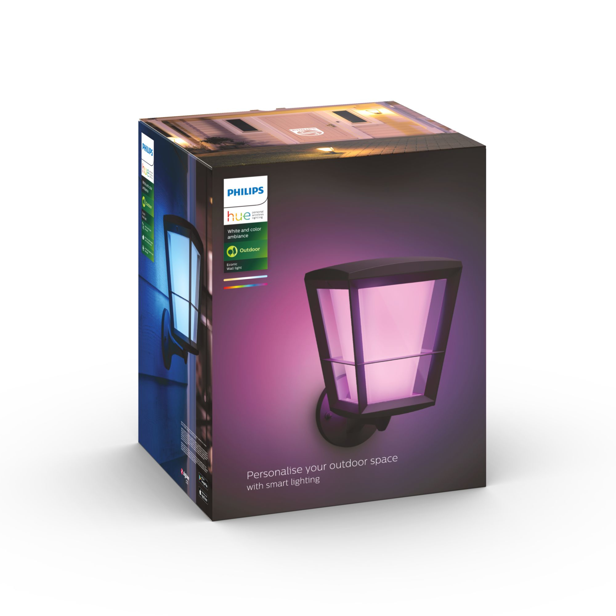 Outdoor PHILIPS HUE Econic Retro Wandlamp (Basis)