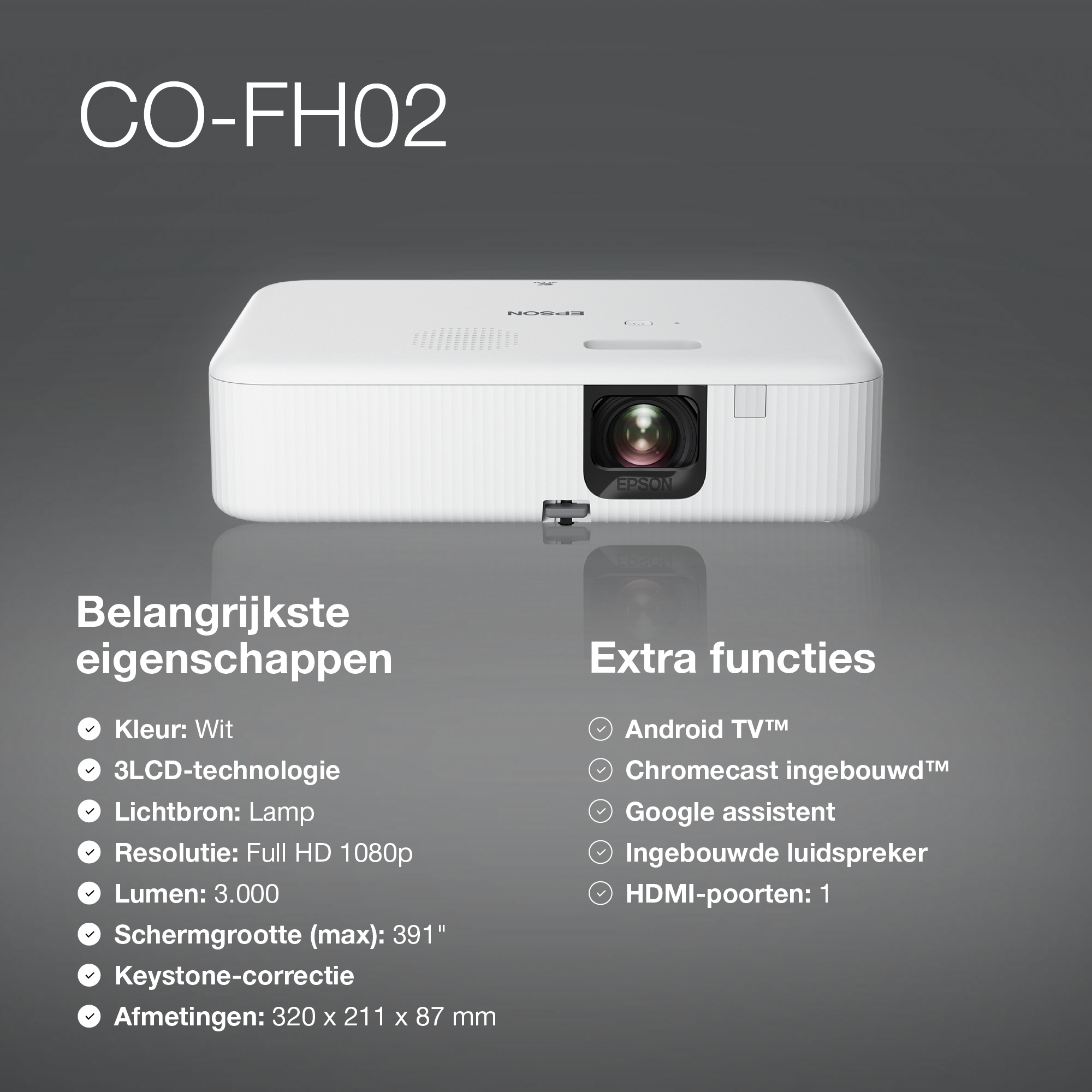 Epson Projector CO-FH02