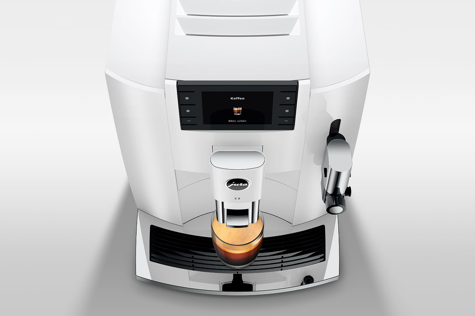 Espresso JURA 15585 E8 Piano White(EC)