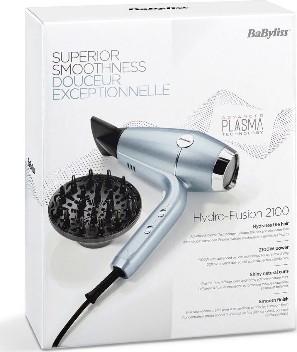 Haardroger BABYLISS D773DE Hydro Fusion