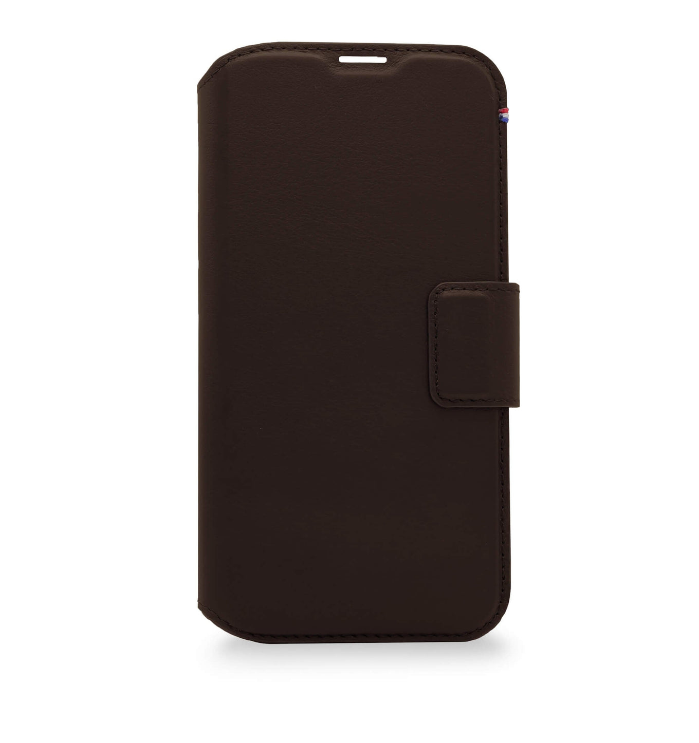 Tas DECODED Leather Detachable Wallet iPhone 14 Plus Brown