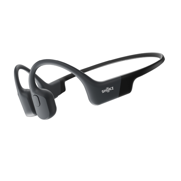 Hoofdtelefoon SHOKZ OpenRun Mini zwart bone conduction