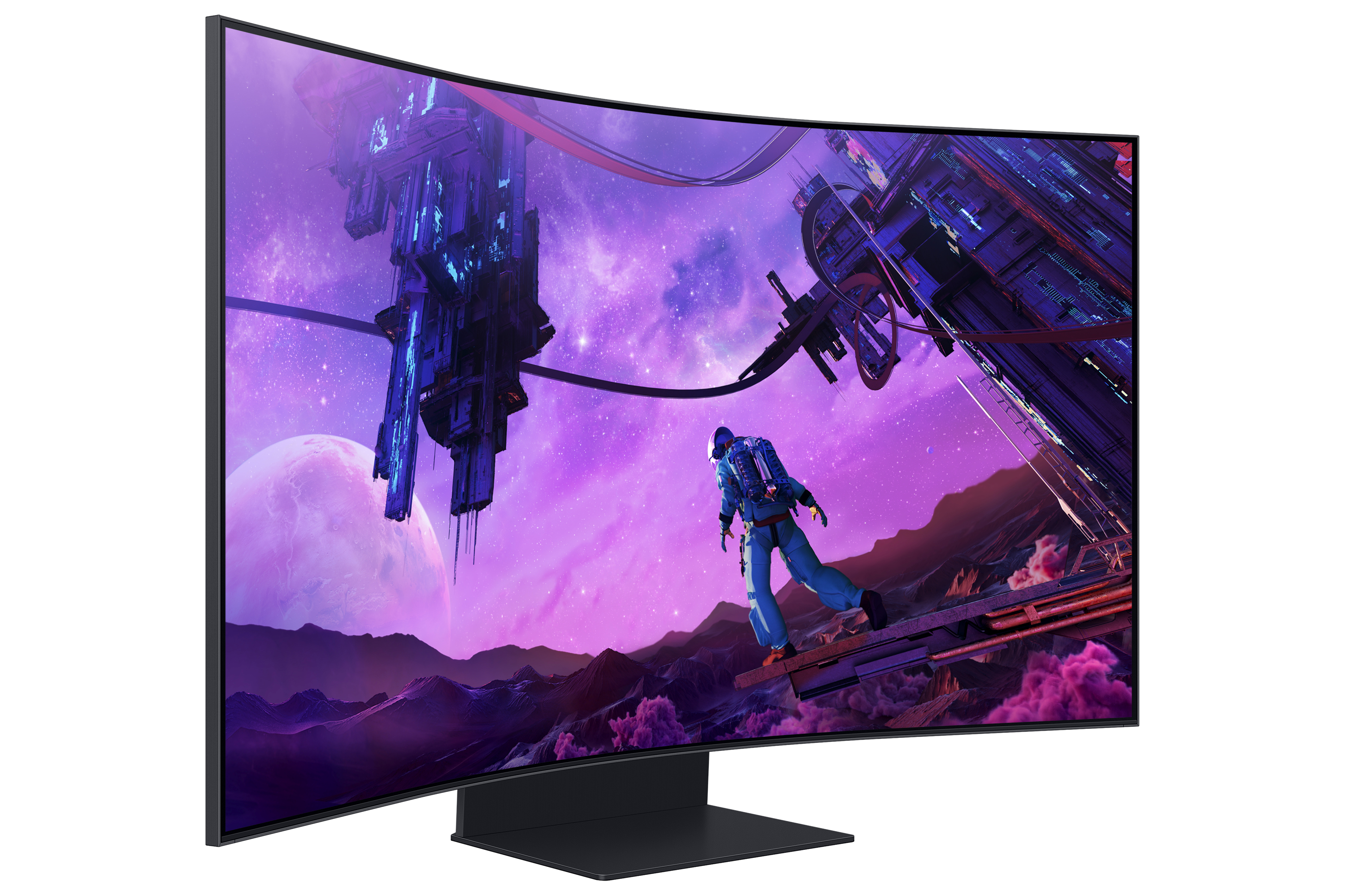 Samsung Odyssey ARK écran plat de PC 139,7 cm (55") 3840 x 2160 pixels 4K Ultra HD Noir