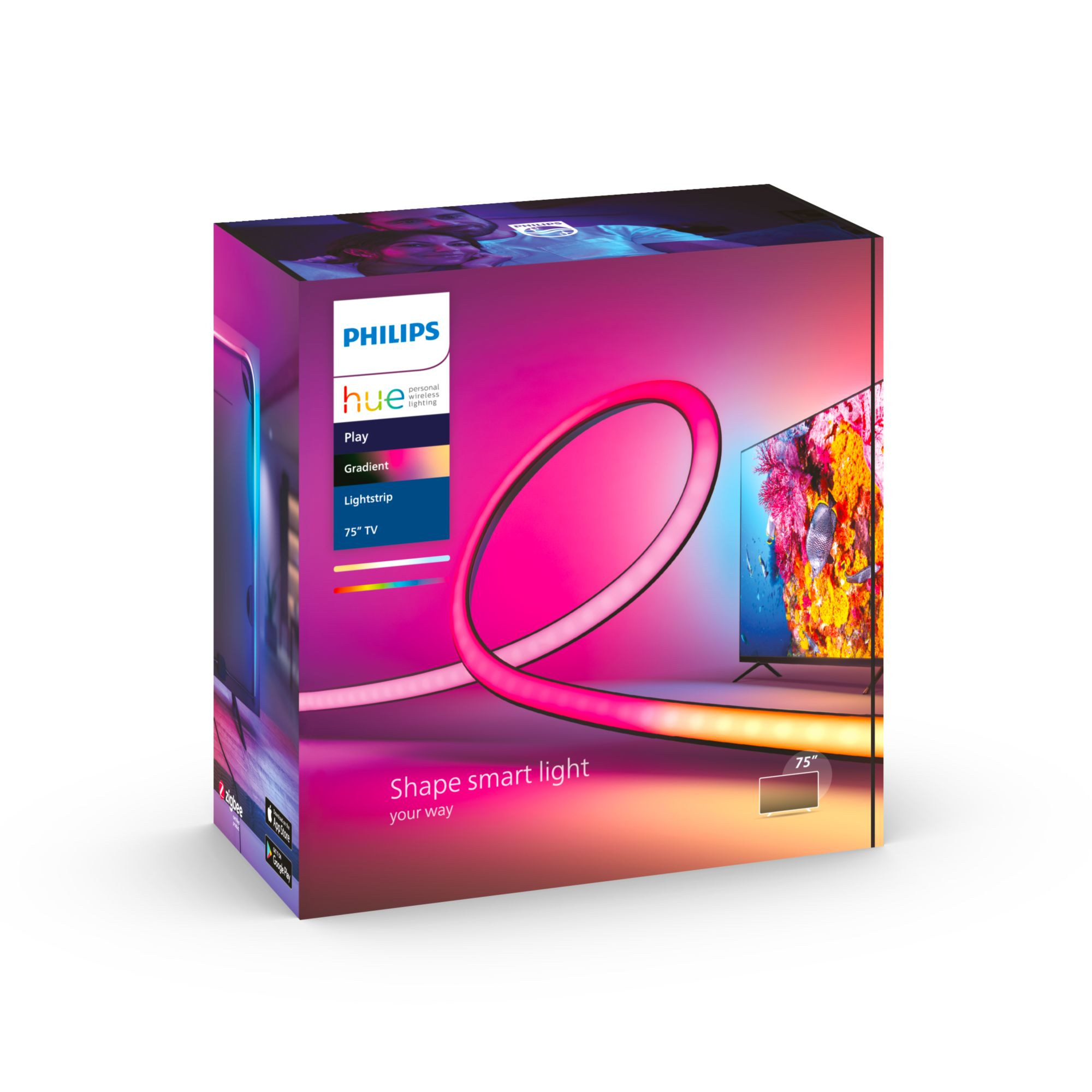 Lightstrip PHILIPS HUE Gradient TV75"