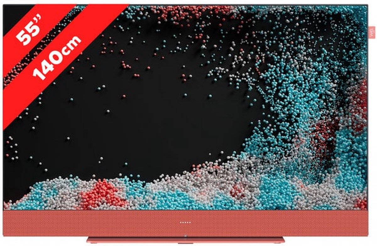 TV LED We by Loewe SEE 55 Coral Red