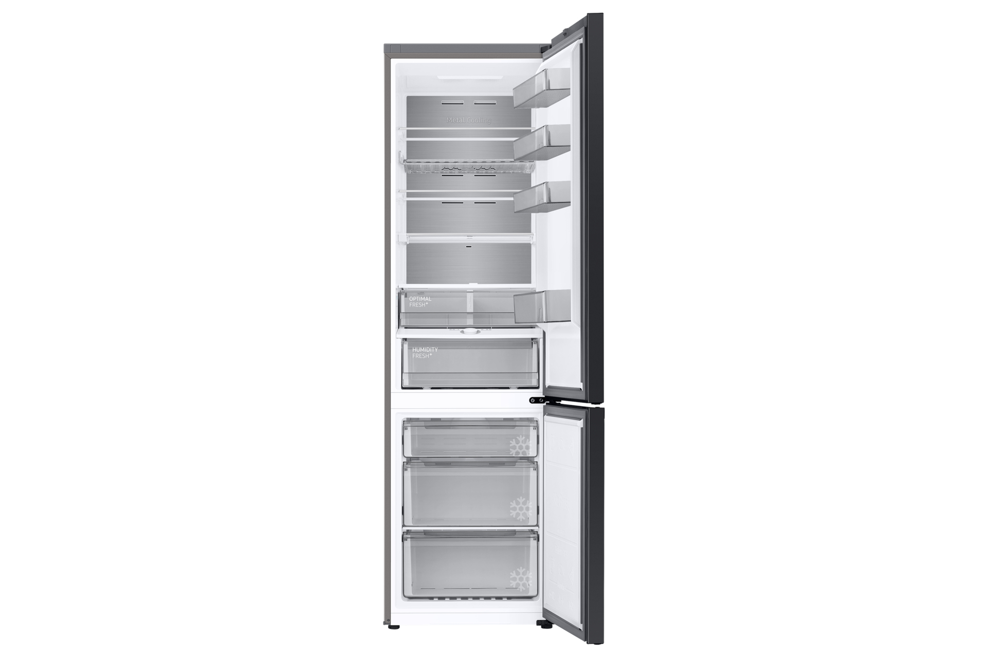 Koelkast combi SAMSUNG RB38C7B6A12/EF / A / 203cm / Clean Wh