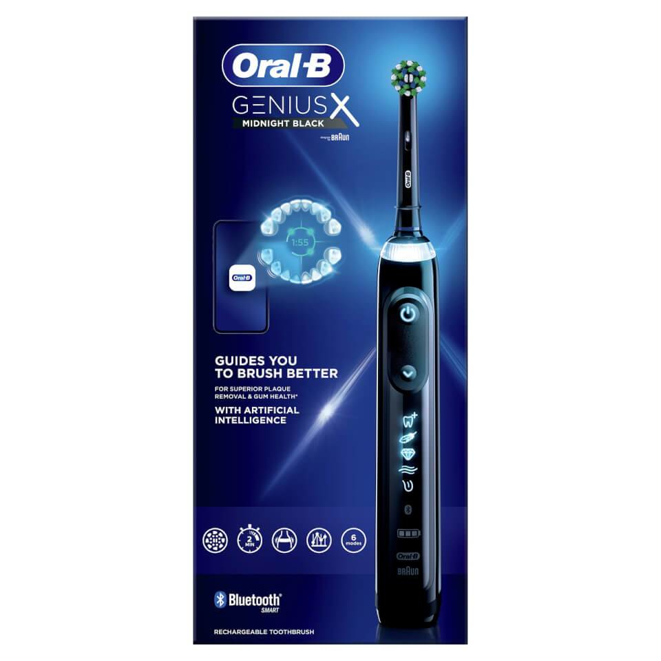 Elektrische tandenborstel ORAL-B Genius X / Midnight Black