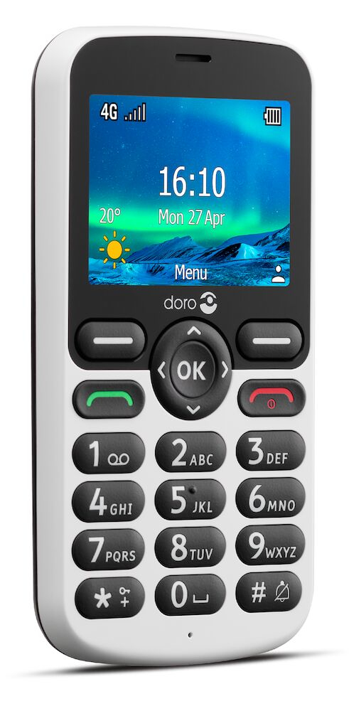 Doro 5860 6,1 cm (2.4") 112 g Graphite Téléphone pour seniors