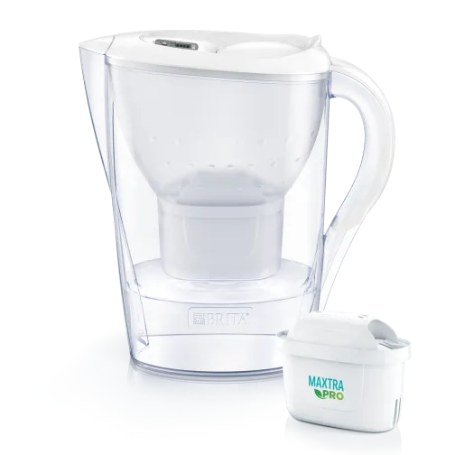 Brita Marella Dispenser-waterfilter 2,4 l Transparant, Wit