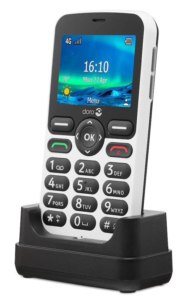 Doro 5860 6,1 cm (2.4") 112 g Graphite Téléphone pour seniors