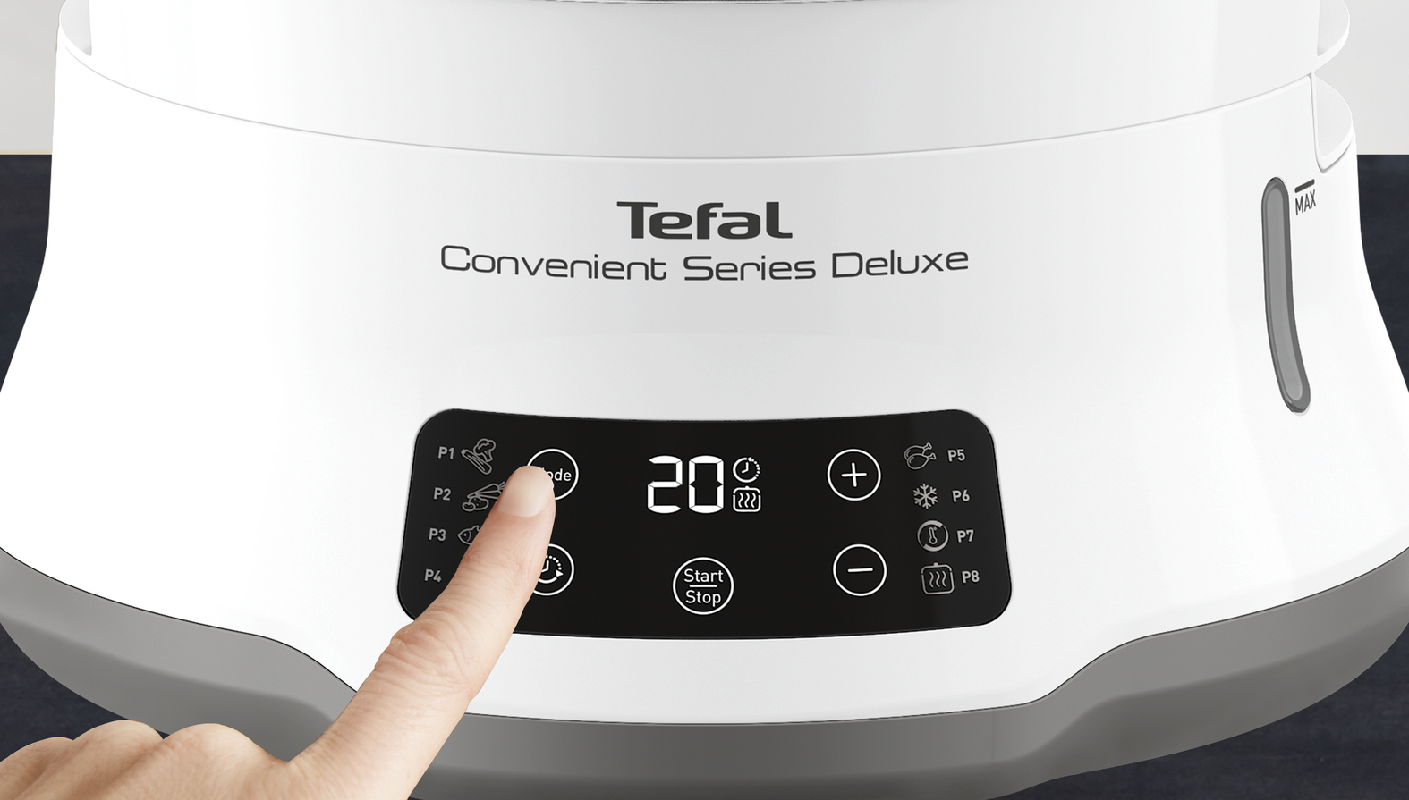 TEFAL STOOMKOKER DELUXE VC502D10